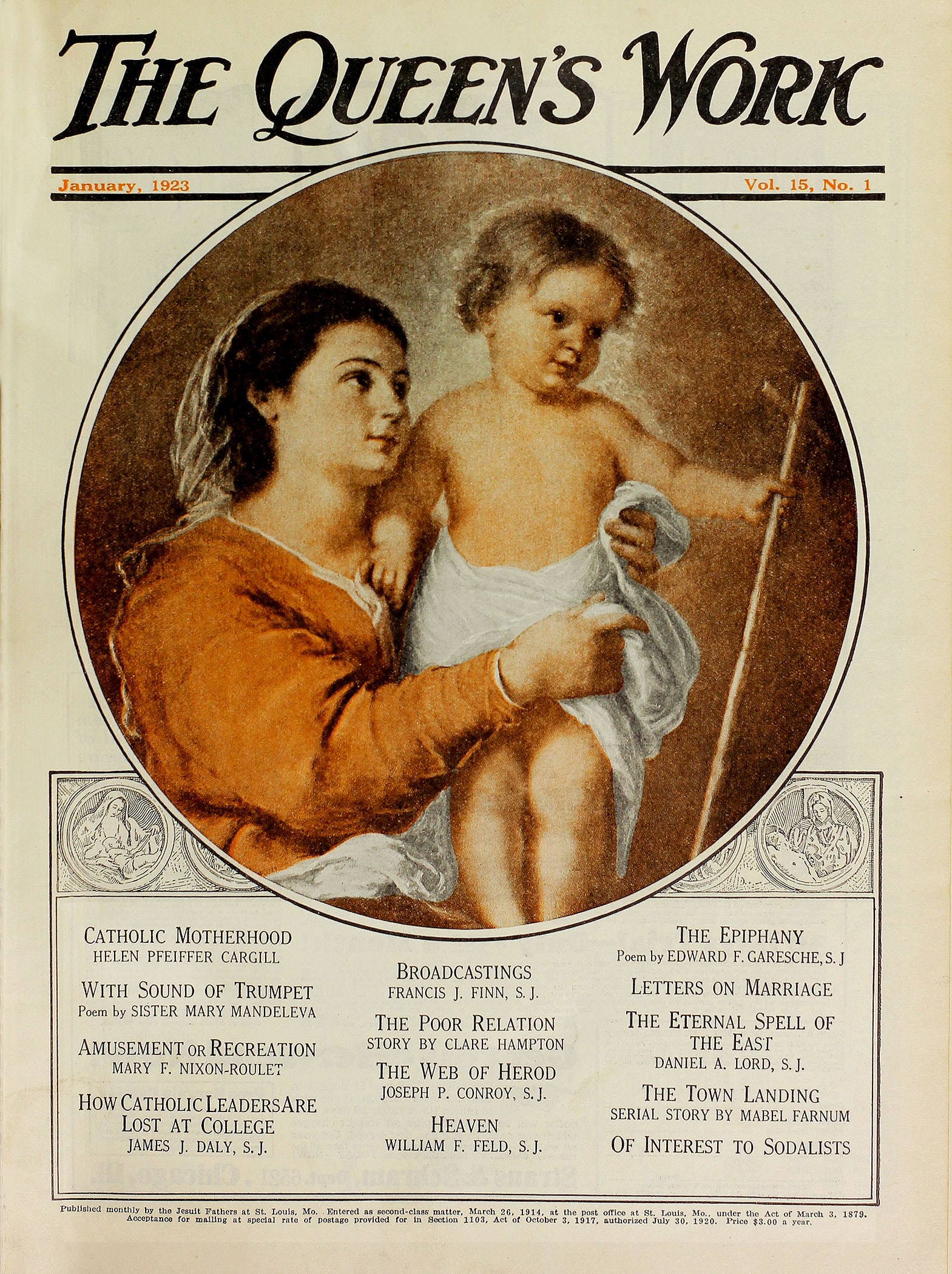 Queen's Work Magazine January 1923